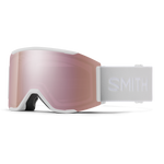 Smith Squad MAG Low Bridge Fit - White Vapor | ChromaPop Everyday Rose Gold Mirror