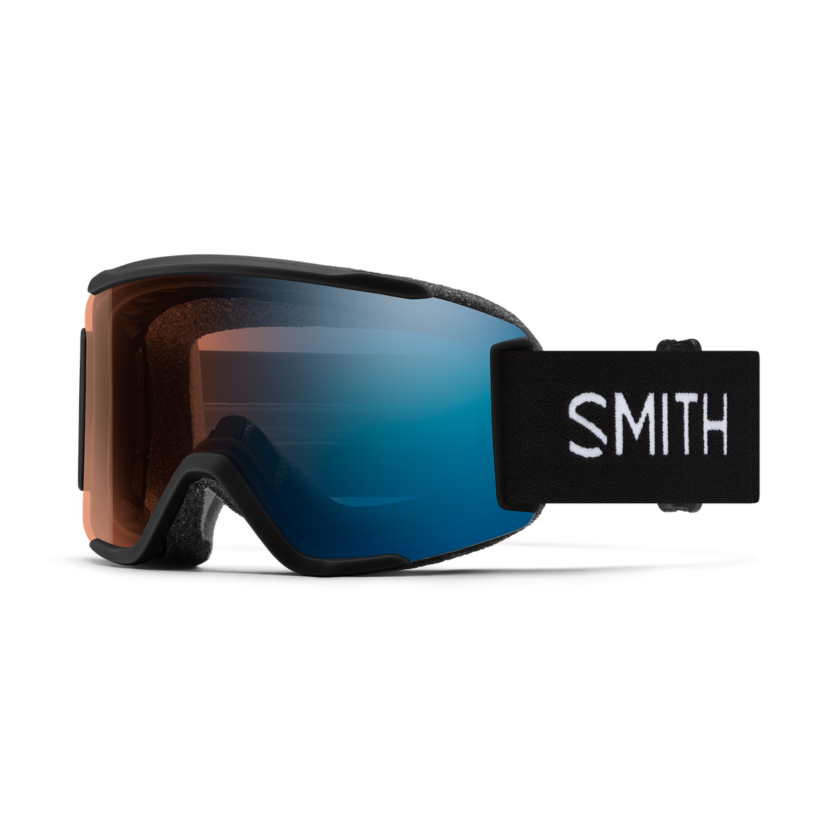 Smith Squad S - Black | ChromaPop Pro Photochromic Blue Mirror