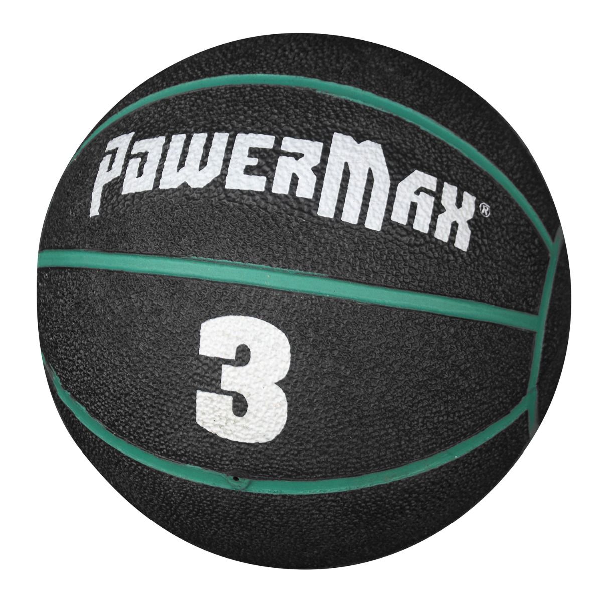 Gill Powermax Rubber Med Ball; 6.5" Dia