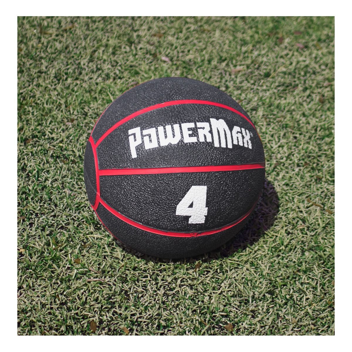 Gill Powermax Rubber Med Ball; 6.5" Dia