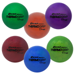 Champion Sports Rhino Skin Thermo Grip Dodgeball Set - Set of 6