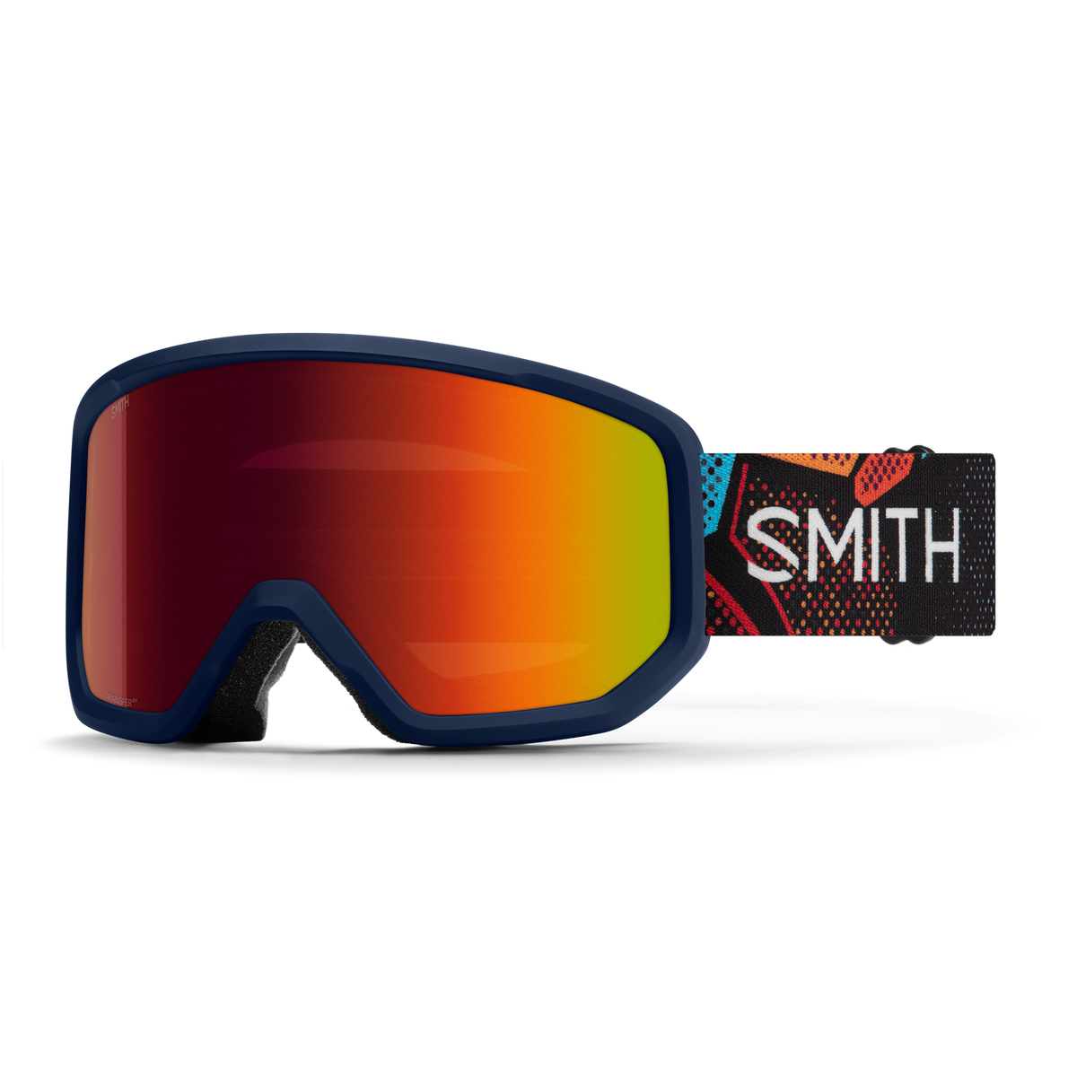 Smith Transfer - Midnight Geo Alpine | Red Sol-X Mirror