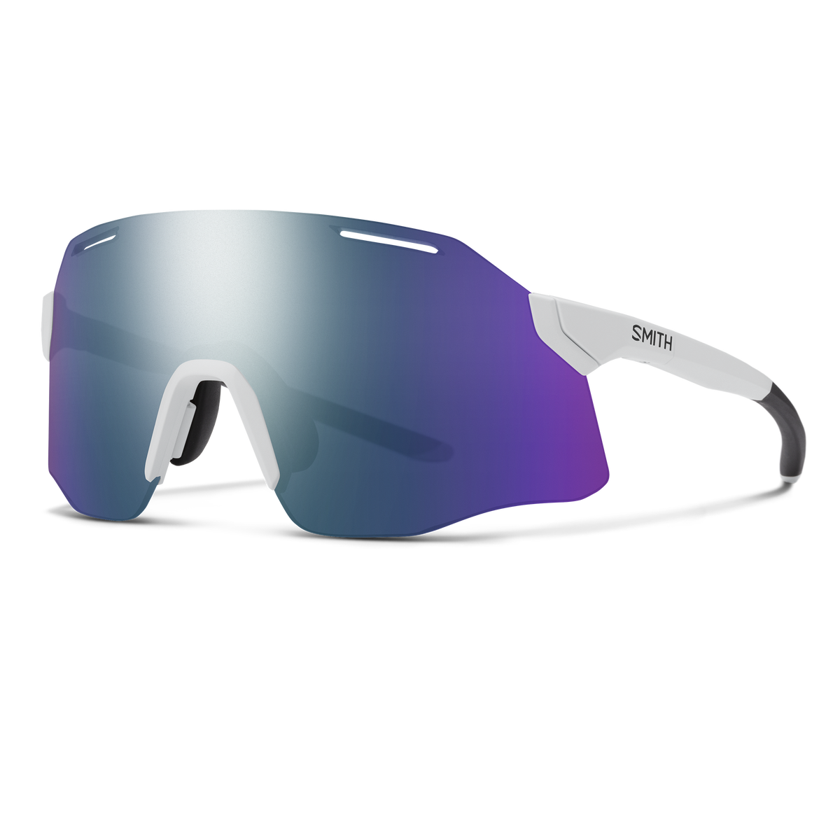 Smith Vert - White / Chromapop Violet Mirror