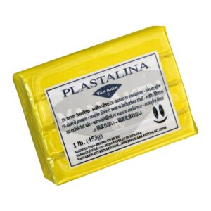 Gill Plasticine Brick 1Lb Yellow