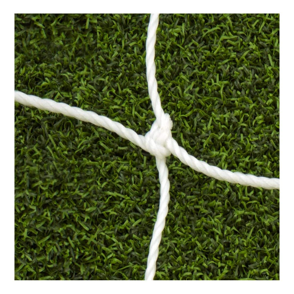 Porter Soccer Nets; 6’6? X 18’6? X 6’6? X 3?; Square Braided; White
