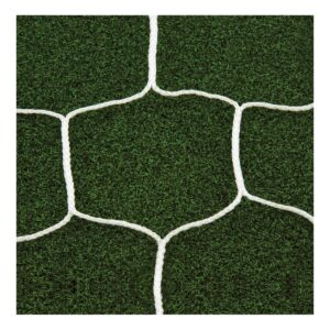 Gill Soccer Nets; 8' X 24' X 6'6" Hexagonal Braided; White