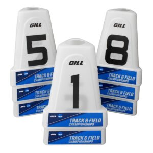 Gill Lane Markers Set; Lanes 1-8