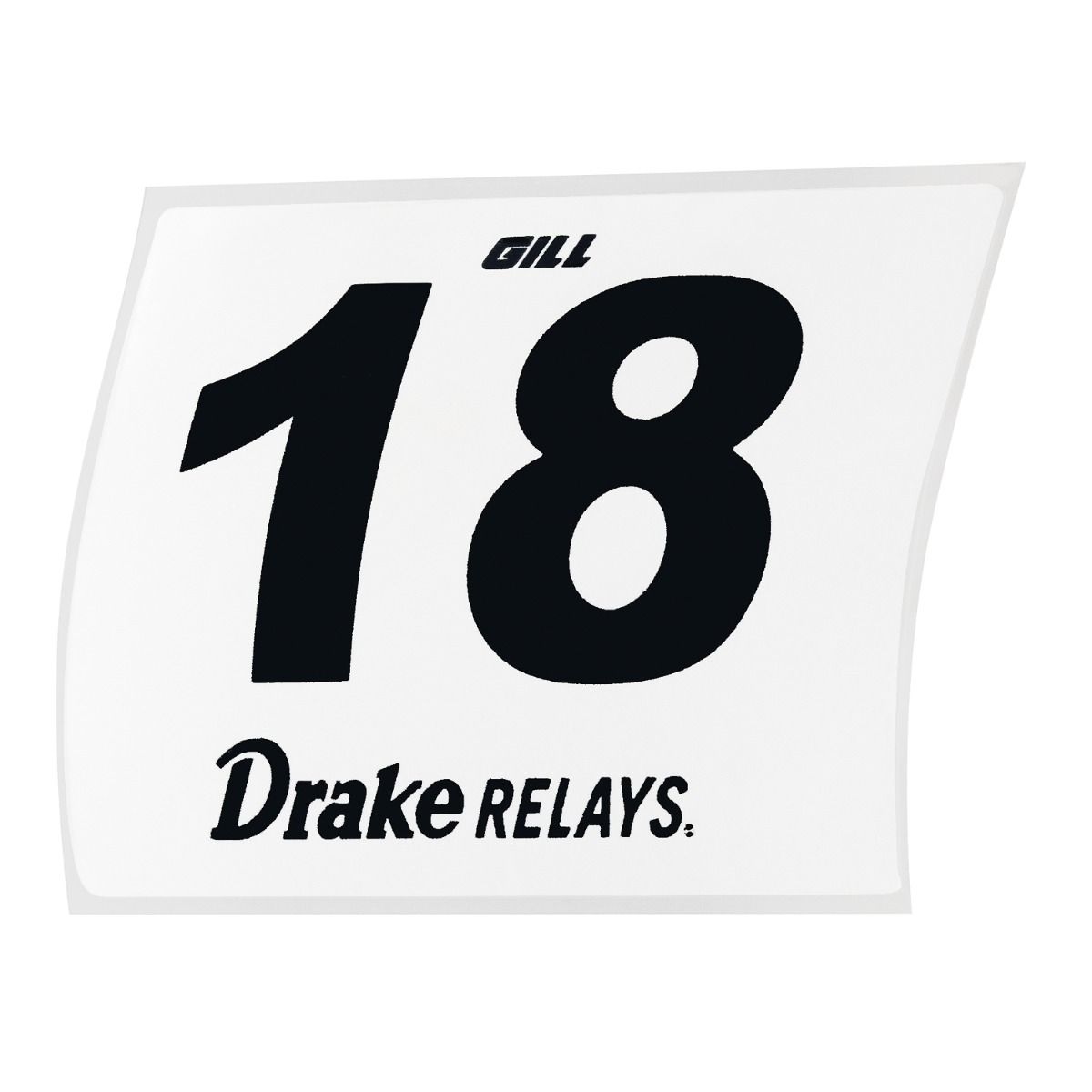 Gill Hip Numbers 1 - 18