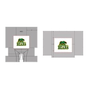 Gill Custom Graphic; 60" X 60"; Landing System Weather Cover