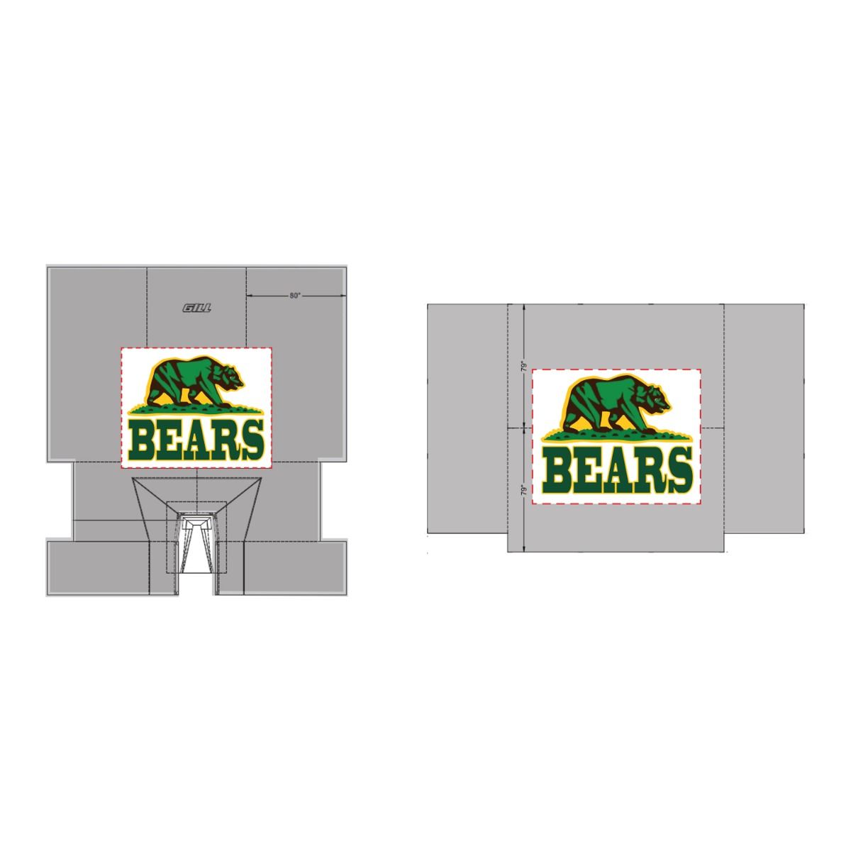 Gill Custom Graphic 60" X 60" Landing System Top Pad