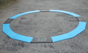 blue mat