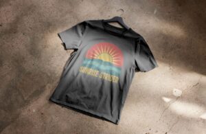 Bella + Canvas Sunrise Strider Tee