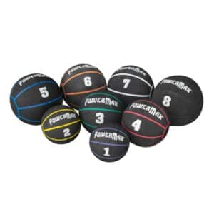 Gill Powermax Rubber Med Ball; 1K; 6.5" Dia