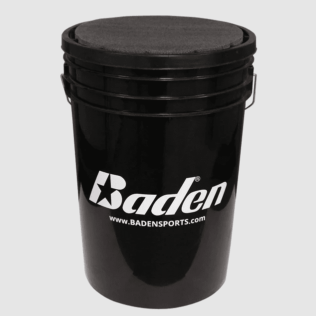 Black Baden sports equipment bucket