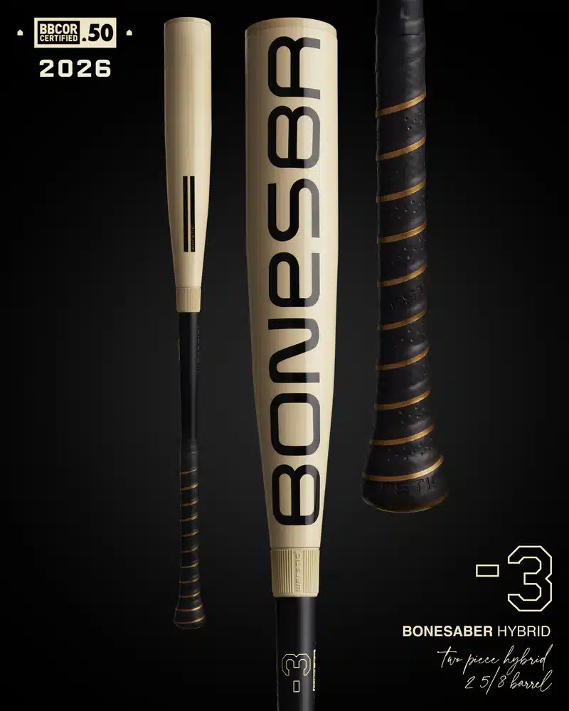 Warstic 2026 Bonesaber Hybrid BBCOR Baseball Bat -3