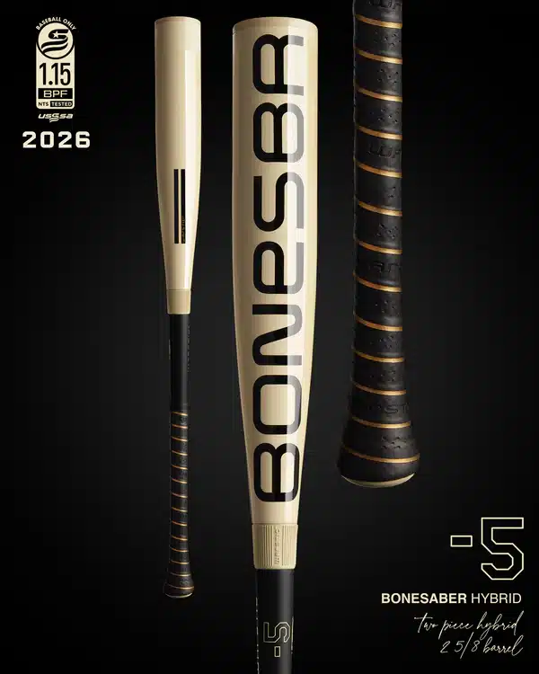 Warstic 2026 Bonesaber Hybrid USSSA Baseball Bat -5