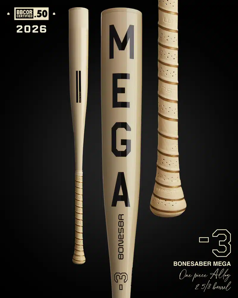 Warstic 2026 Bonesaber Mega BBCOR Baseball Bat -3