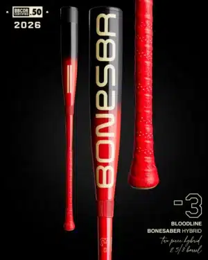 Warstic 2026 Bonesaber Hybrid Bloodline Limited Edition BBCOR Metal Baseball Bat