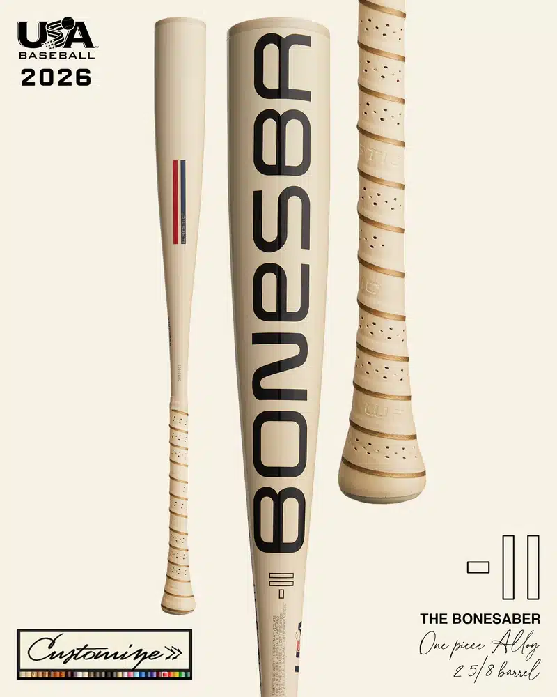 Warstic 2026 Custom Bonesaber Metal USA Baseball Bat -11