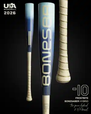 Warstic 2026 Bonesaber Hybrid Frostbite USA Baseball Bat -10