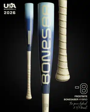 Warstic 2026 Bonesaber Hybrid Frostbite USA Baseball Bat -8