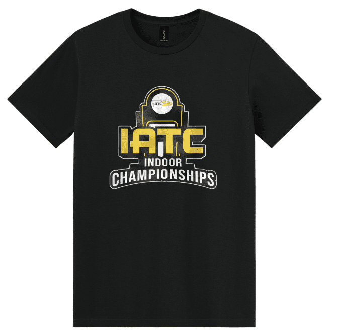 IATC Indoor Champs - Cotton Black Classic Logo