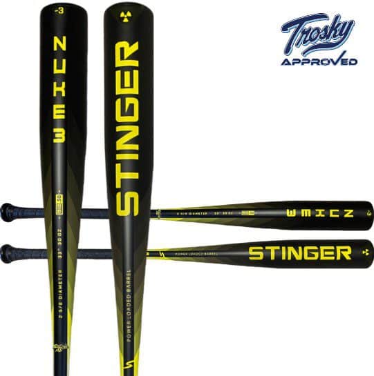 Stinger NUKE 3 Aluminum BBCOR Certified -3 Baseball Bat
