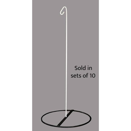Blazer Pennant Post and Stand for Synthetic/Hard Surfaces – Set of 10