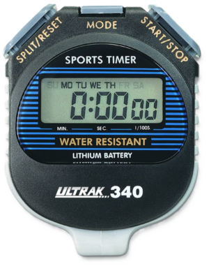 Ultrak 340 – Large Display Water-Resistant Stopwatch