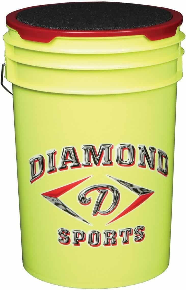Diamond Yellow Bucket with Padded Seat 6 Gallon