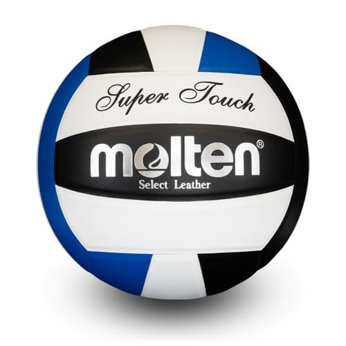 Molten Super Touch Volleyball Black/Blue NFHS
