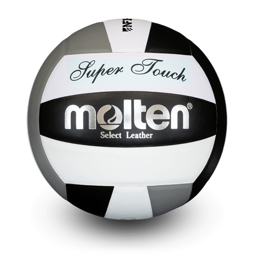 Molten Super Touch Volleyball Black/Silver NFHS