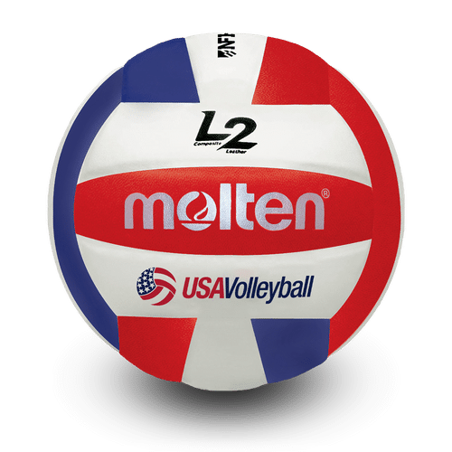 Molten L2 R/W/B Indoor Volleyball NFHS