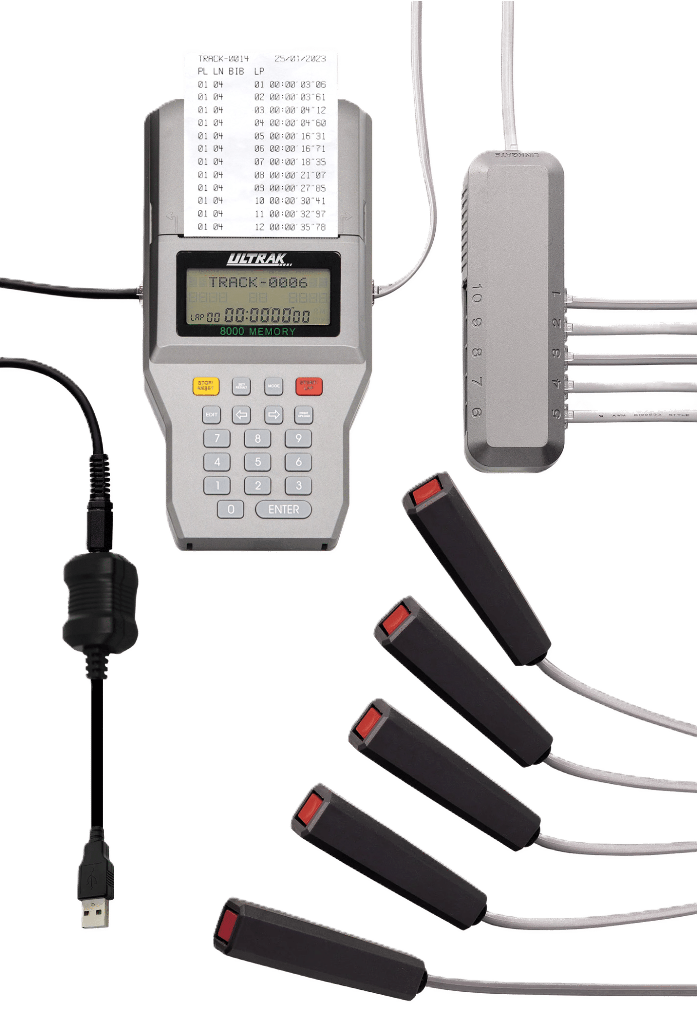 Ultrak L20-XC – Multi-Lane Timer Basic Set (1 Lane, Windows Interface)