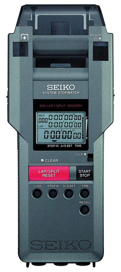 Seiko S149 – 300-Lap Memory Stopwatch / Printer System