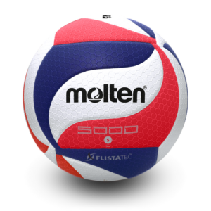 Molten R/W/B Leather Volleyball NFHS