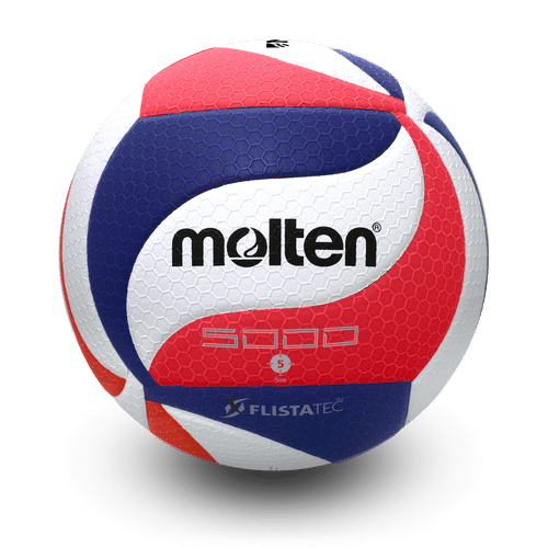Molten R/W/B Leather Volleyball NFHS
