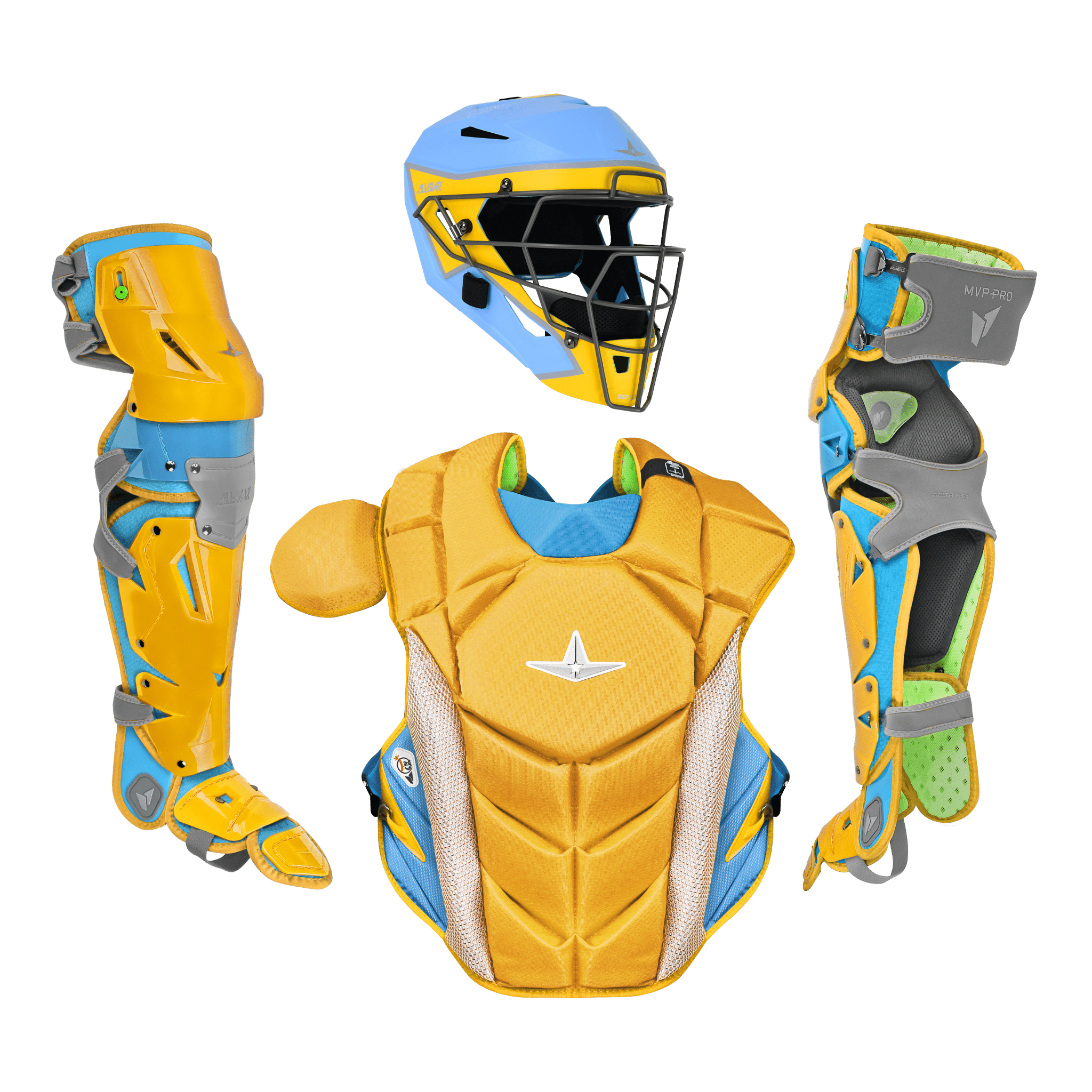 All-Star MVP Pro Two-Tone Adult Catching Kit