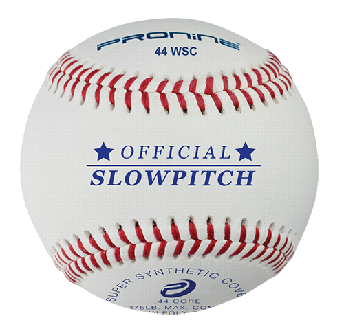 ProNine 44 WSC Slowpitch Softball White