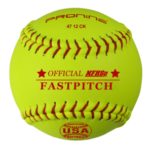 ProNine 47 12 CK USA NFHS 12" Cork Leather Fastpitch Softball