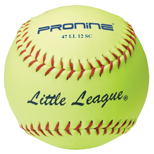 ProNine 47 LL 12 SC Little League 12" Synthetic Fastpitch Softball