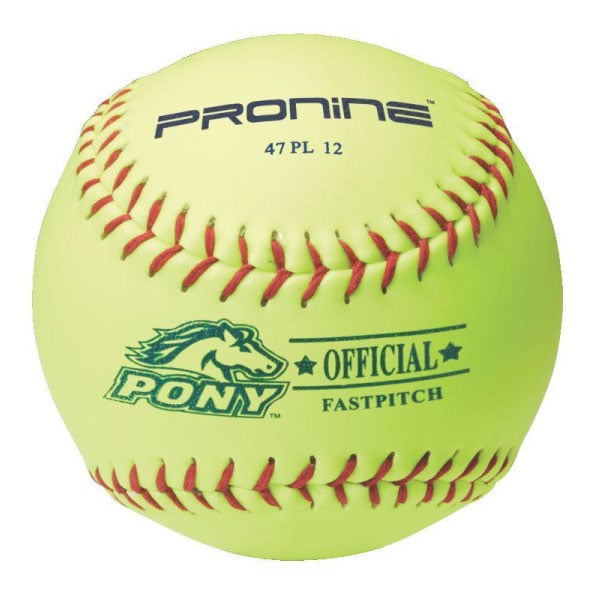 ProNine 47 PL 12 Pony 12" Leather Fastpitch Softball