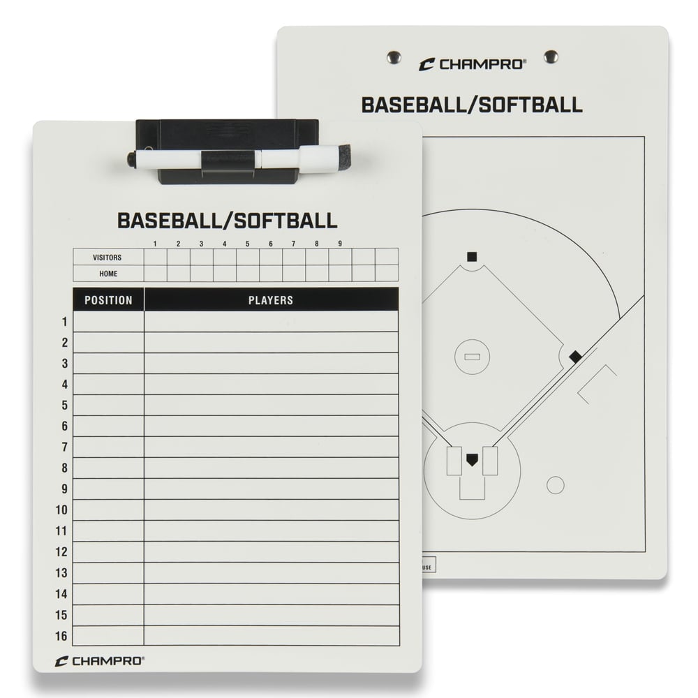 Champro Baseball / Softball Coach's Board 9" x 12"
