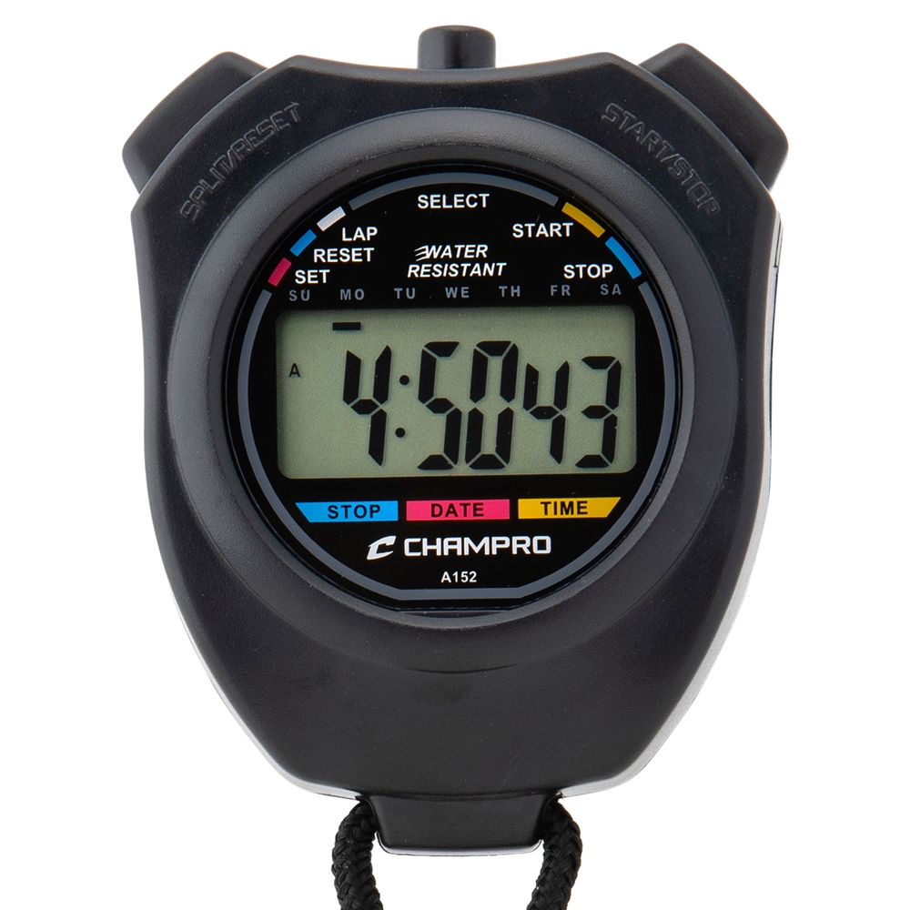 Champro Water Resistant Stop Watch