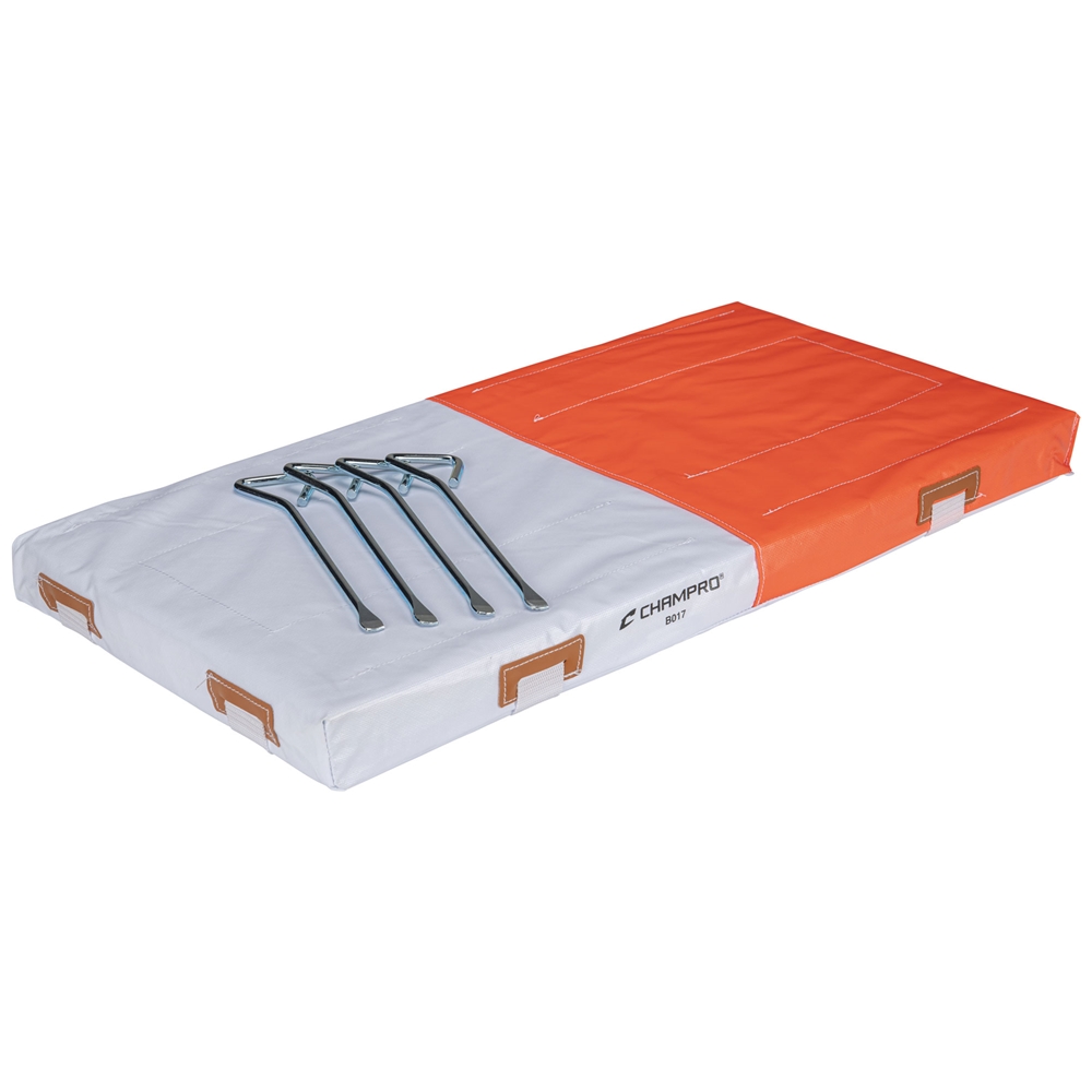 28" x 14" x 2" PVC Quilted Double First Base