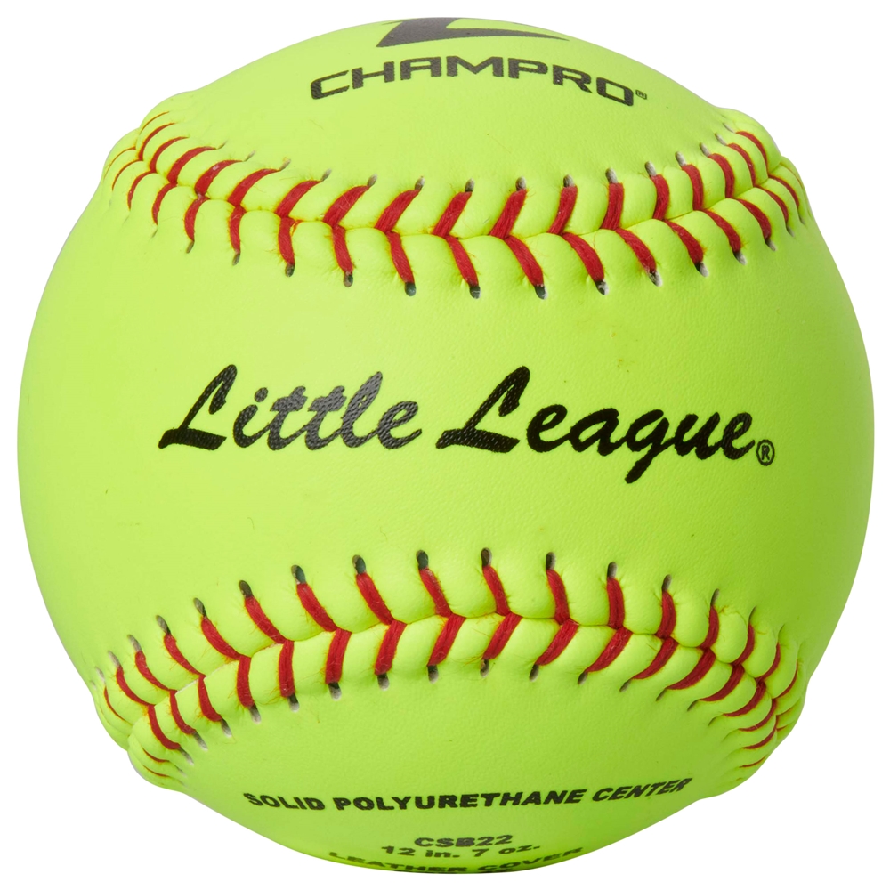 Champro Little League® 12" Tournament Fast Pitch Softball - Leather Cover