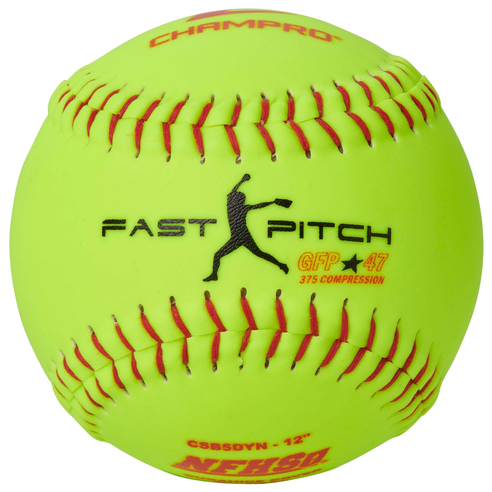 Champro NFHS - 12" Fast Pitch - Durahide Cover .47COR