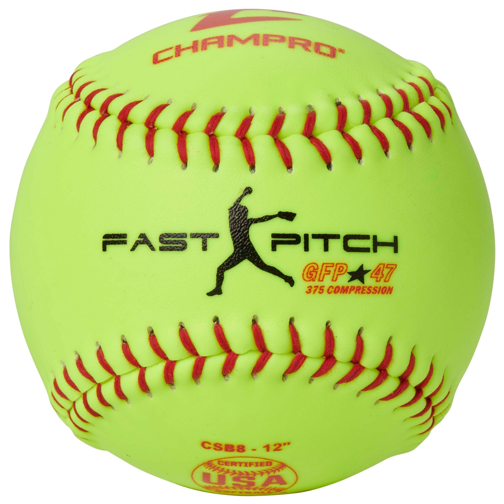 Champro ASA/USA Softball 12" Fast Pitch - Durahide Cover