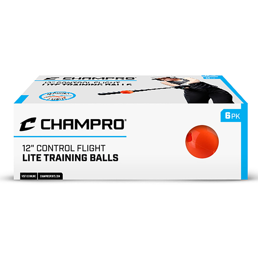 Champro 12" Lite Control Flight Ball - 6-Pack