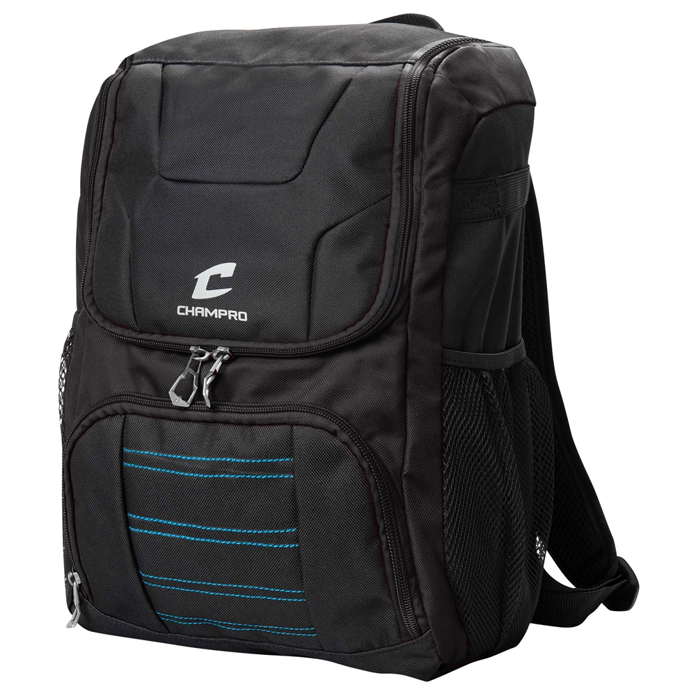 Champro Prodigy Backpack; 16"L x 10.75"W x 8.5"D